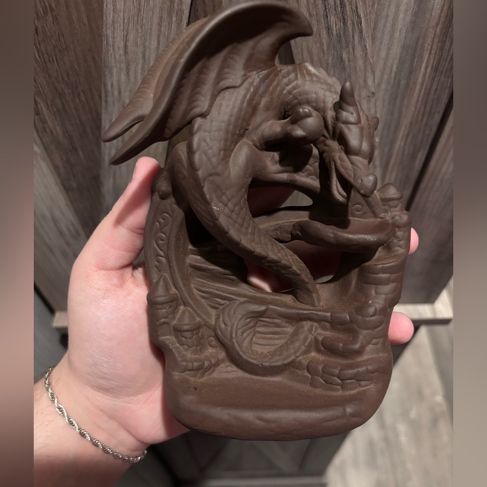 dragon incense cone burner